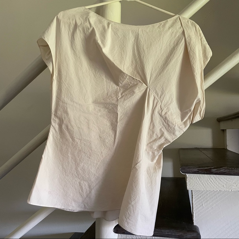 Falconeri Cream Unique Detail Top